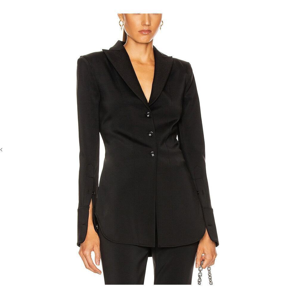 Alexander Wang Fitted Shirt Jacket Size 6 NWT $895